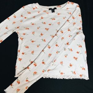 Rose Petal Cropped Long Sleeve